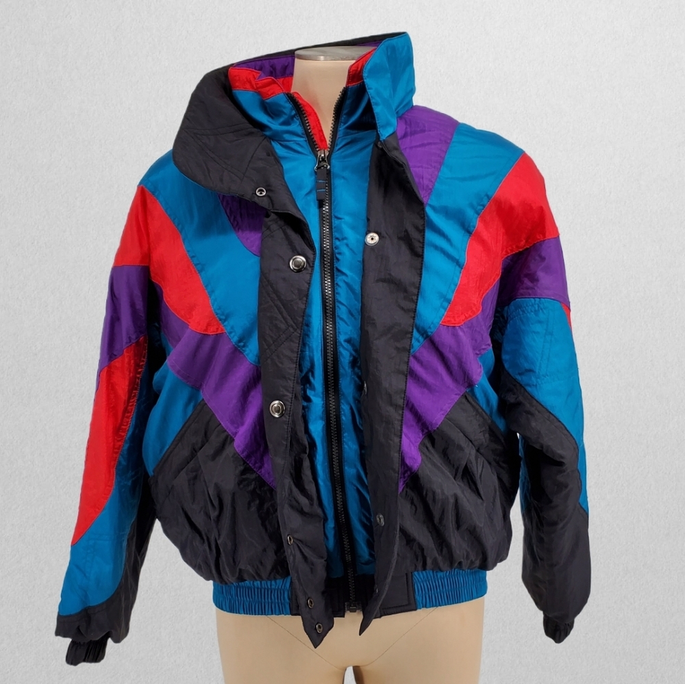 Green Mountain Vintage Ski Jacket Wind Breaker Sz. M